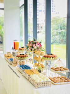 Ưu đãi chi phí teabreak khi đặt tiệc, giảm giá và tặng quà.