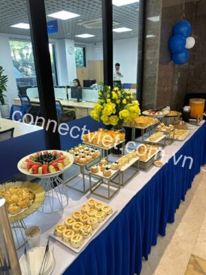 Gói tiệc teabreak trọn gói Quận 2 – ConnectViet