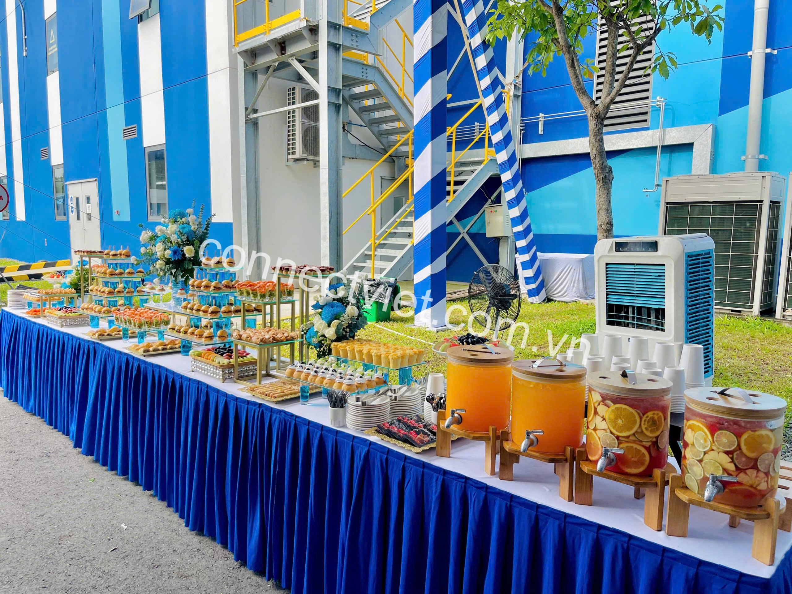 Set up tiệc finger food cho sự kiện