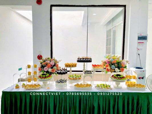 Đặt tiệc teabreak quận 2