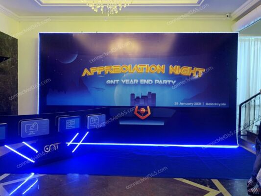 backdrop hội nghị công ty