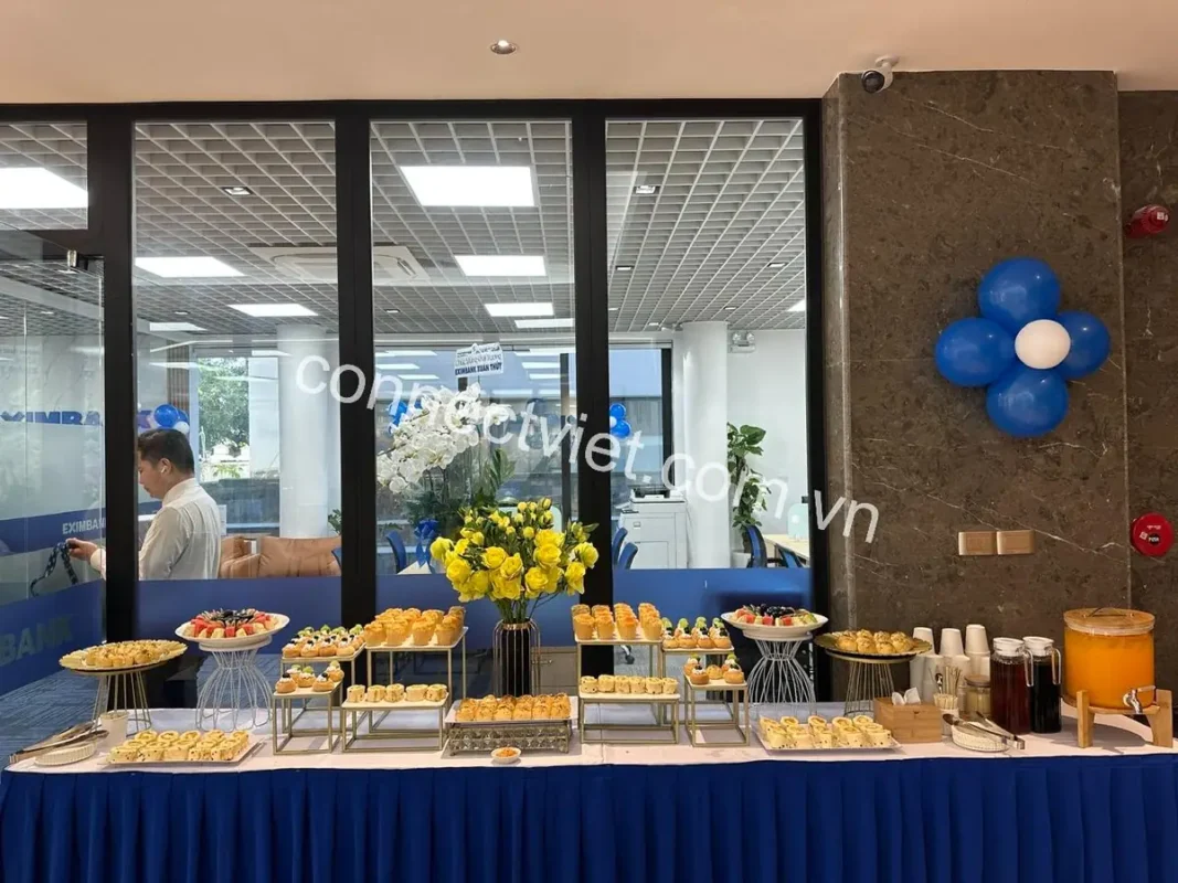 đặt tiệc teabreak quận Bình Tân