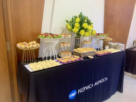 Setup đặt tiệc teabreak quận Bình Tân cho hội thảo doanh nghiệp