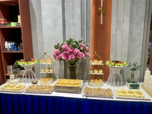 Đặt tiệc teabreak khai trương quận Tân Bình